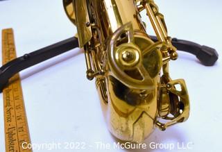 SML Rev D Alto Saxophone, SN# 14514 with Hiscox Pro II hard case.  Mouthpiece sold separately in this auction.