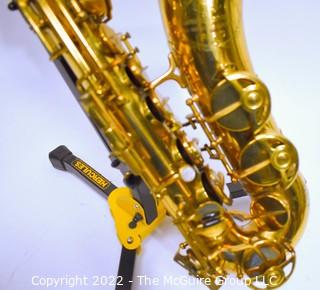 SML Rev D Alto Saxophone, SN# 14514 with Hiscox Pro II hard case.  Mouthpiece sold separately in this auction.