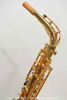 H. Couf "Superba I" Alto Saxophone, SN 79653 w/black softcase case. Mouthpiece sold separately in this auction.