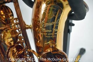 P. Mauriat 67 RCL Alto Saxophone SN# PM1211012 w/black case, many accessories. Mouthpiece sold separately in this auction.