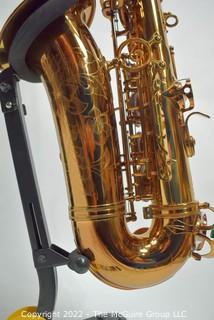 P. Mauriat 67 RCL Alto Saxophone SN# PM1211012 w/black case, many accessories. Mouthpiece sold separately in this auction.