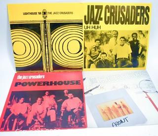 Vinyl Records. Four (4) Jazz Crusaders Albums