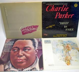 Vinyl Records: Four (4) Charlie Parker Jazz Albums