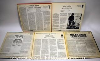 Vinyl Records: Five (5) Miles Davis Jazz Albums #2