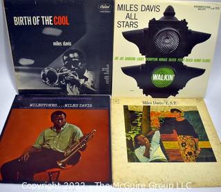 Vinyl Records: Four (4) Miles Davis Jazz Albums #2