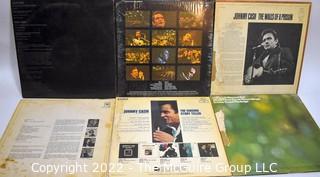 Six (6) Johnny Cash Vinyl LP Albums #2