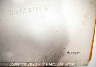 Vintage Beatles White Album Vinyl LP Record.  Good condition.  