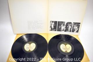 Vintage Beatles White Album Vinyl LP Record.  Good condition.  