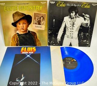 Vinyl Records: Three (3) record Elvis Presley lot