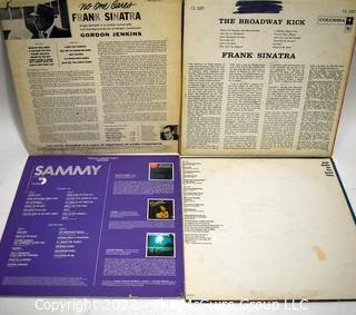 Vinyl Records: Four (4) 'Rat Pack" Albums: Sinatra, Martin, Davis Jr.