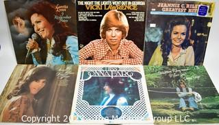 Vinyl Records: Six (6) Female Pop Albums: Vicky Lawrence et al