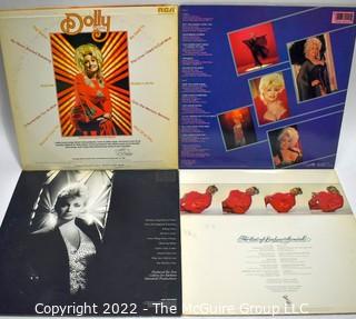 Vinyl Records: Four (4) Female Pop Albums: Dolly Parton et al