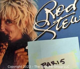 Vinyl Records: Two (2) Male Rock Records - Rod Stewart and Steven Sills