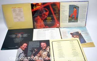 Vinyl Records: Eight (8) Male Pop Country Records - Roy Clark et al