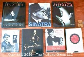 Group of Hard Cover First Edition Books on Frank Sinatra. 