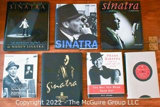 Group of Hard Cover First Edition Books on Frank Sinatra. 