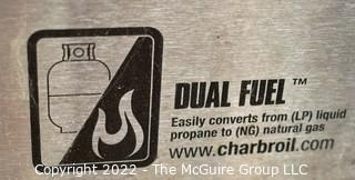 CharBroil Infrared Duel Fuel Outdoor Grill.  