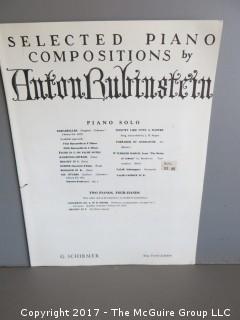 Collection of Sheet Music.  See all the photos