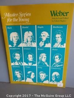 Collection of Sheet Music.  See all the photos