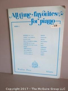 Collection of Sheet Music.  See all the photos