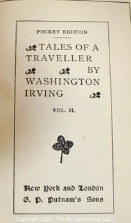 Set of (9) Pocket Edition Books by Washington Irving 