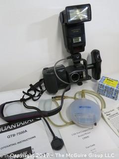 Nikon Coolpix 990; with Quantaray QTB-7500A flash; and Nikon AS-E900 Multi-Flash Adapter for E900S