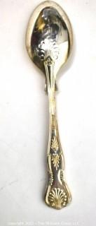 Collection of Vintage Souvenir Travel Spoons and Set of Silver Plate Tea Spoons. 