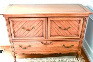 Vintage Buffet by Thomasville, French Provincial Chateau Collection. It measures 48W x 20D x 33 1/2"T