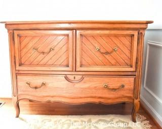 Vintage Buffet by Thomasville, French Provincial Chateau Collection. It measures 48W x 20D x 33 1/2"T