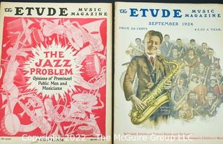 (2) 1924 Saxophone Practice Books 