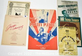 Collection of Vintage Sheet Music