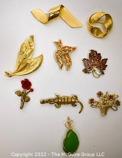 Group of Vintage Brooches and Pendants.