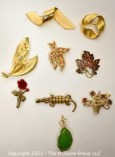 Group of Vintage Brooches and Pendants.