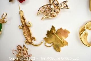 Group of Vintage Brooches and Pendants.