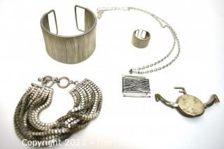 Group of Silver Artisan Jewelry