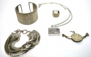 Group of Silver Artisan Jewelry