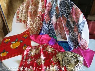 Collection of Silk Scarves 