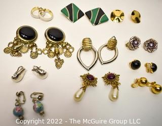 Group of Clip On Earrings