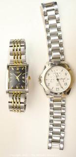 Two (2) Wrist Watches with Metal Bands - Citizen and NYC.  Untested. 