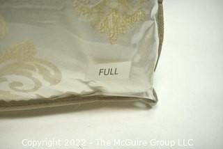 New in Bag 6 Piece Damask Comforter Set For Full Size Bed by Martha Stewart 