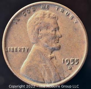 Coins: 1955-D Copper Penny 