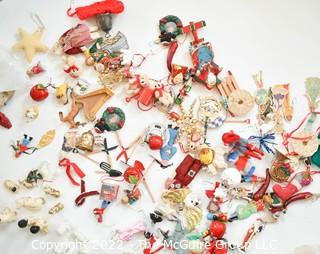 Collection of Christmas Tree Ornaments.