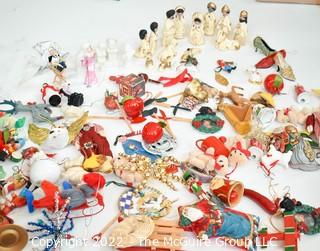 Collection of Christmas Tree Ornaments.