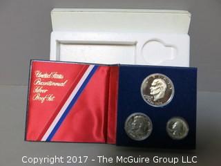 U.S. Bicentennial Silver Proof Set; in presentation box