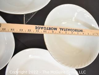 Four (4) Porcelain Serving Items.