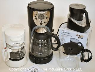 Two (2) Coffee Makers and Coffee Warmer