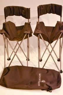 Two (2) Collaspsible Folding Chairs and Bag.