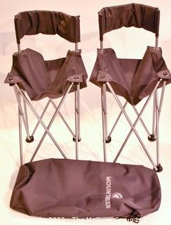 Two (2) Collaspsible Folding Chairs and Bag.