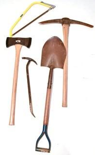 Group of Yard & Garden Tools Including Ax.