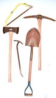 Group of Yard & Garden Tools Including Ax.